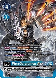 WereGarurumon Ace · Alternate Art BT15-026a