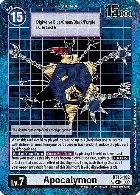 Apocalymon Card Front