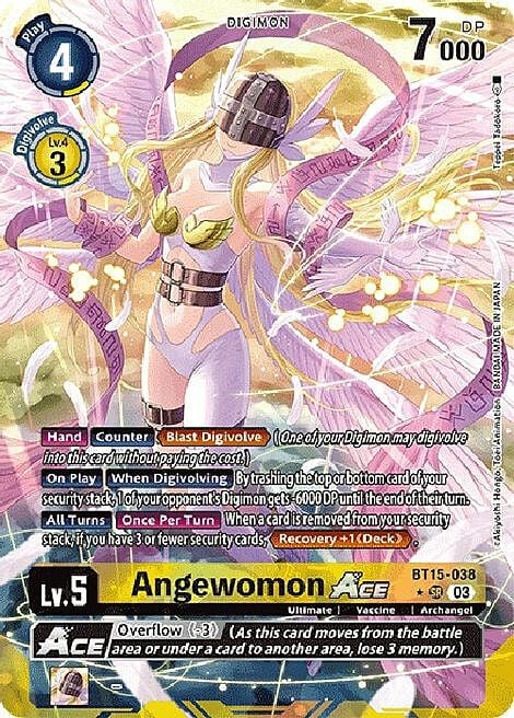 Angewomon Ace Card Front