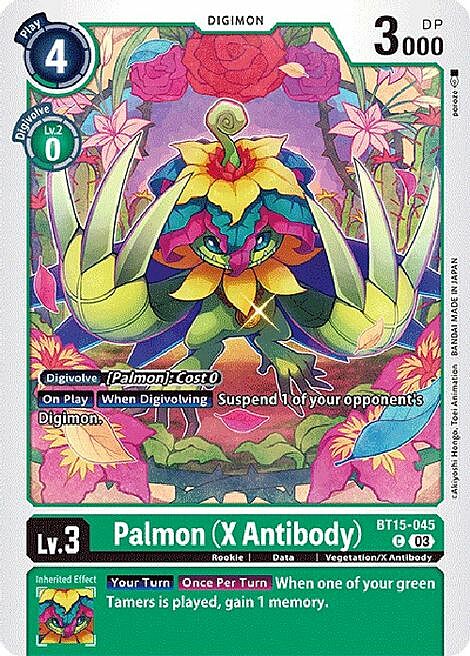 Palmon (X Antibody) Card Front