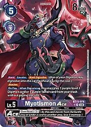 Myotismon Ace · Alternate Art BT15-076a