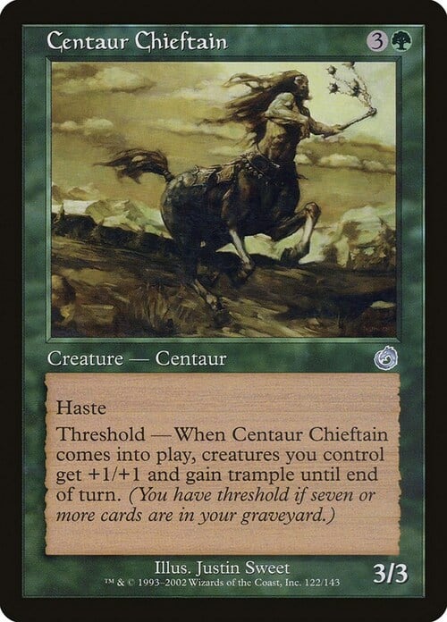 Centaur Chieftain Card Front