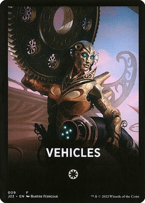 Theme Card: Vehicles Card Front