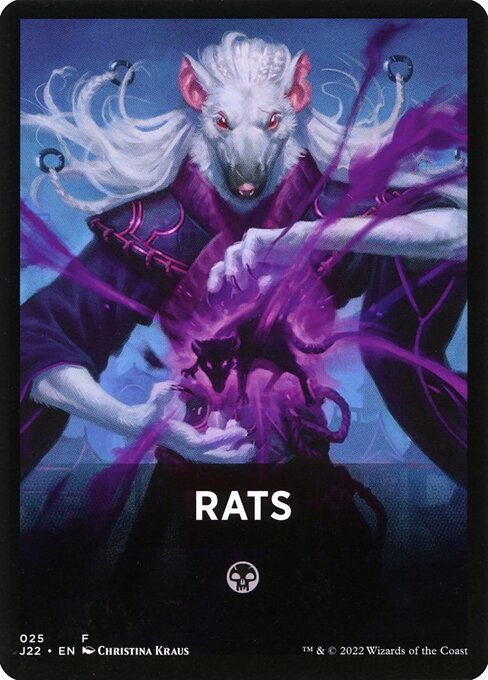 Theme Card: Rats Jumpstart 2022 | Magic | CardTrader
