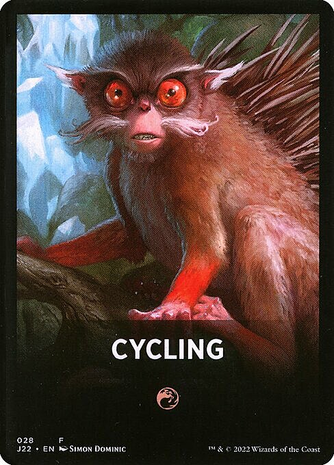 Jumpstart Pack Summary Card: Cycling Card Front