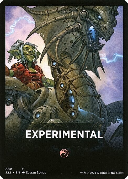 Theme Card: Experimental Card Front