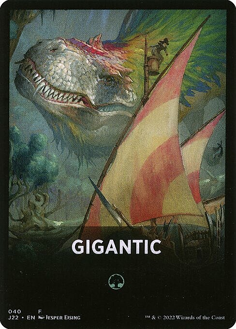 Theme Card: Gigantic Card Front