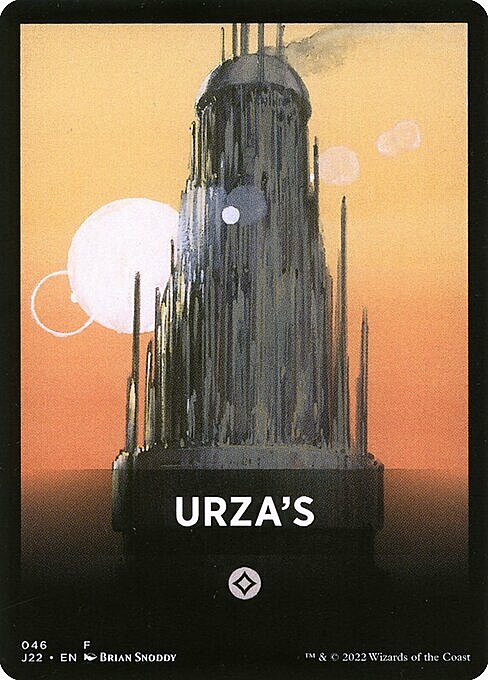 Theme Card: Urza's Card Front