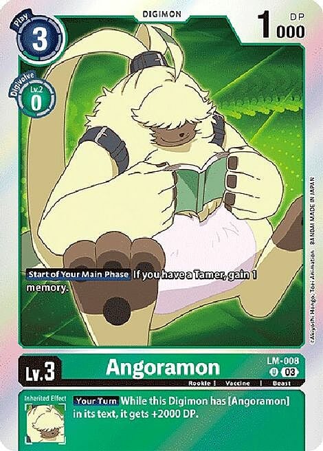 Angoramon Card Front