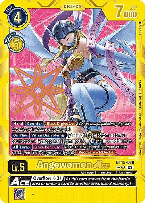 Angewomon Ace Card Front