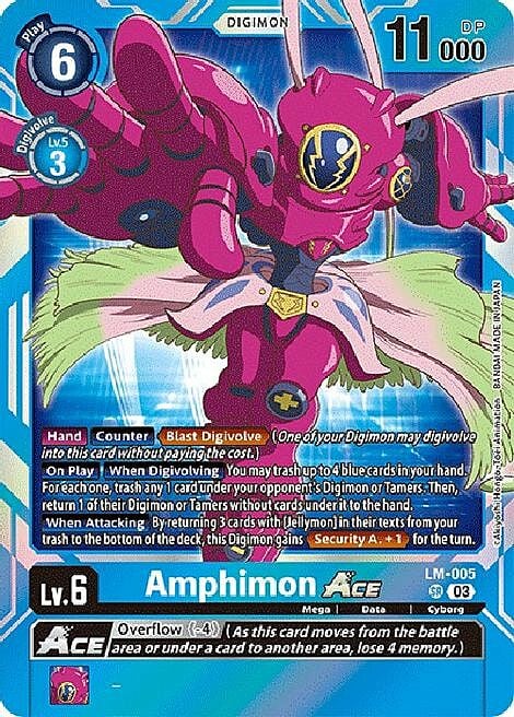Amphimon Ace Card Front