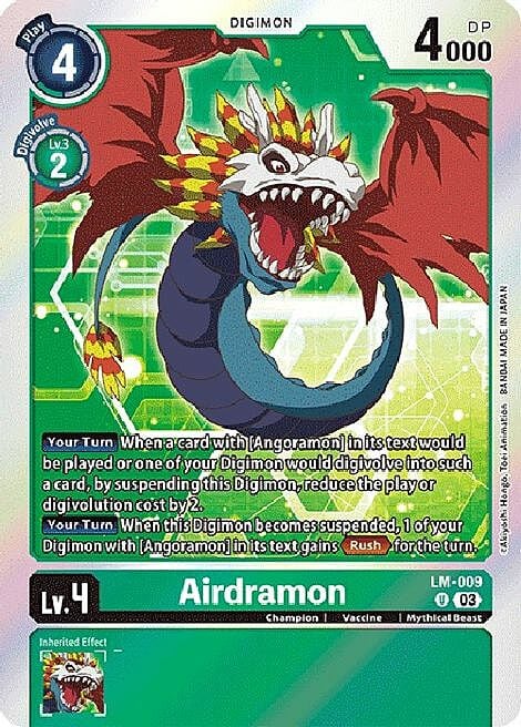 Airdramon Card Front
