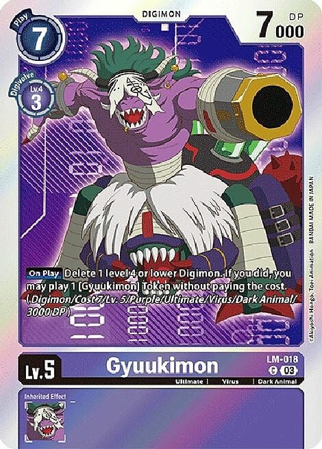 Gyuukimon Card Front