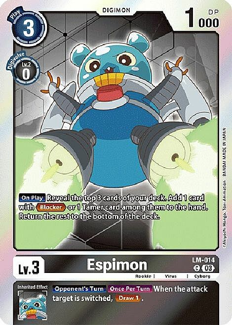 Espimon Card Front