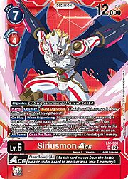 Siriusmon Ace · English Exclusive LM-001