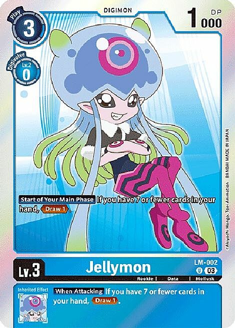 Jellymon Card Front