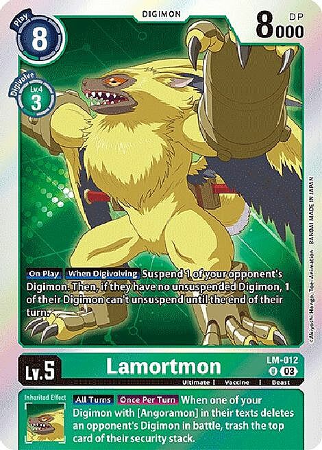 Lamortmon Card Front