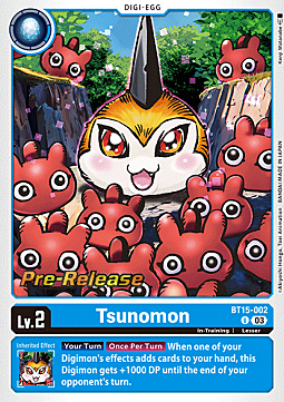 Tsunomon Card Front