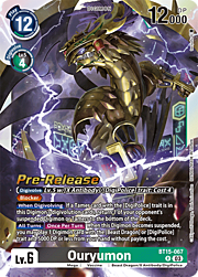 Ouryumon · Pre-Release Stamped BT15-067
