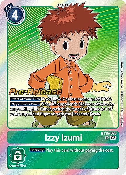 Izzy Izumi Card Front