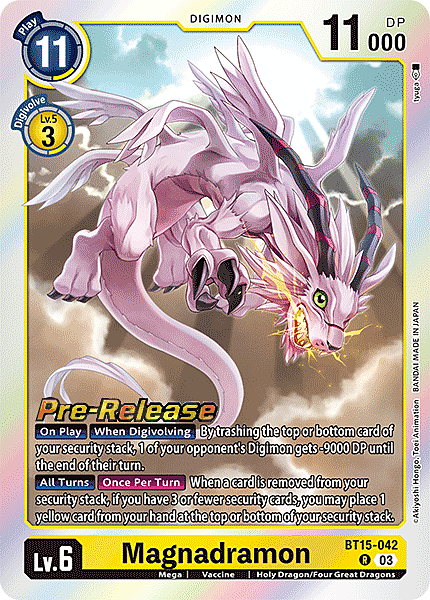 Magnadramon Card Front