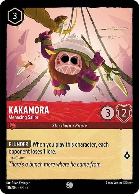 Kakamora - Menacing Sailor Card Front