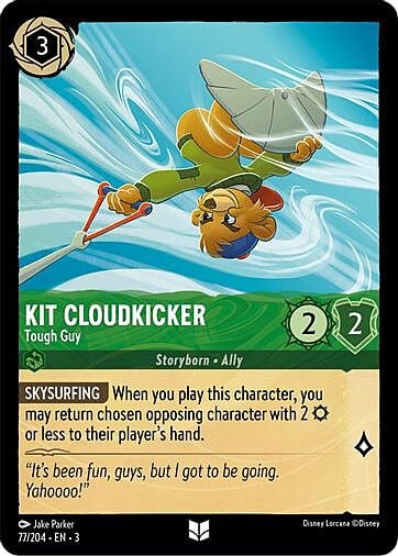 Kit Cloudkicker - Tough Guy Card Front