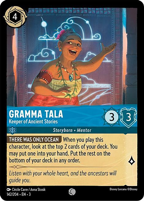 Gramma Tala - Keeper of Ancient Stories Card Front