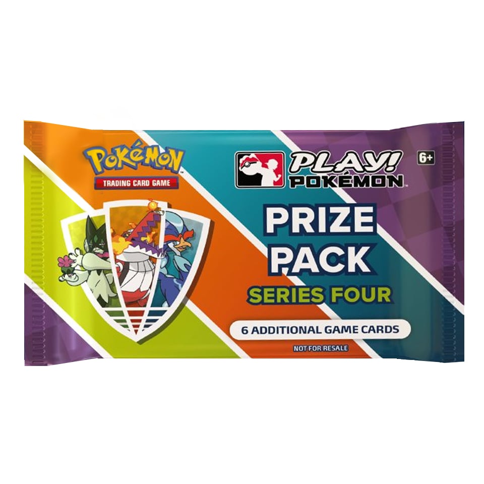 Sobre de Play! Pokémon Paquetes de Premio Serie 4