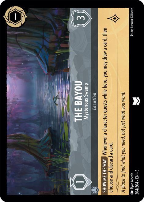 The Bayou - Mysterious Swamp Into the Inklands | Lorcana | CardTrader