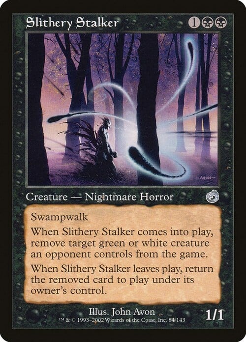 Slithery Stalker Card Front