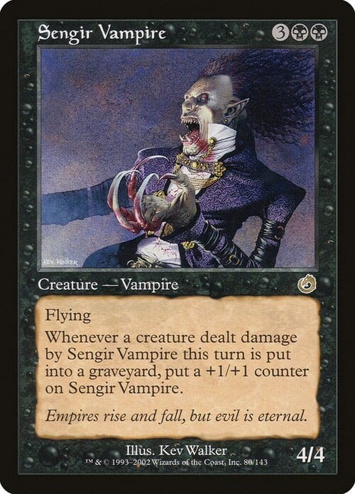 Vampiro di Sengir Card Front
