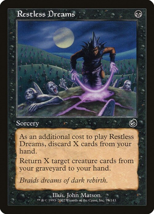 Restless Dreams Card Front