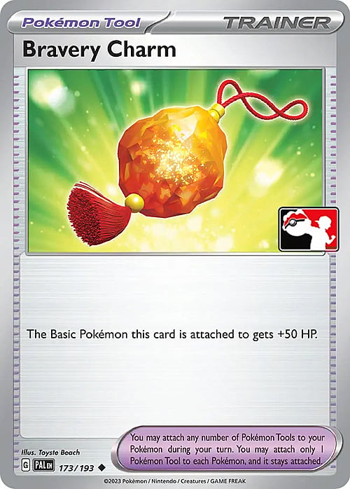 Bravery Charm Card Front