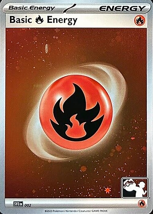 Basic Fire Energy Card Front