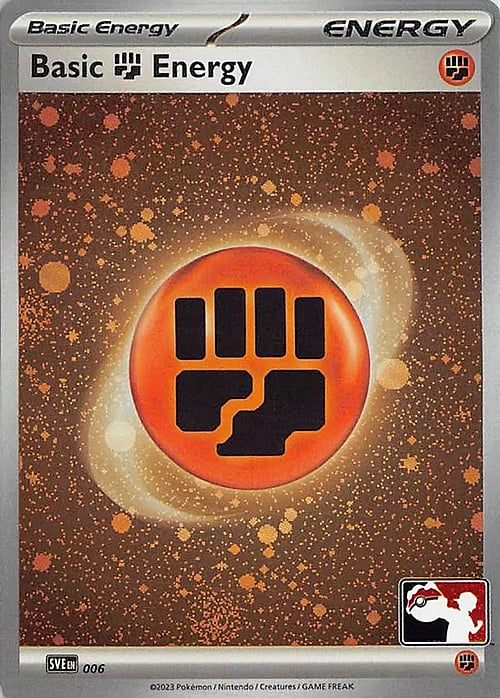 Basic Fighting Energy Card Front