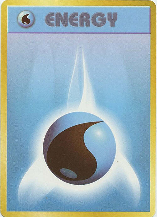 Water Energy Card Front