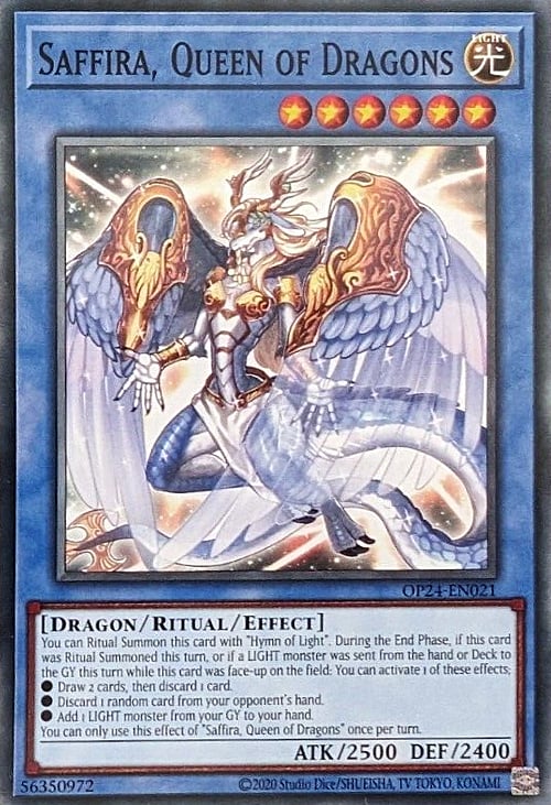 Saffira, Queen of Dragons Card Front