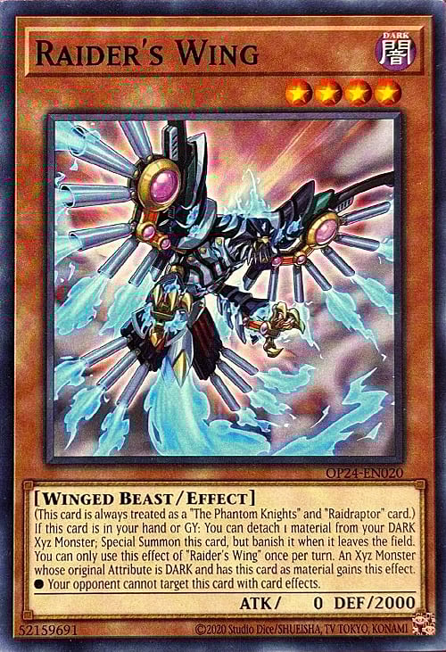 Raider's Wing Card Front