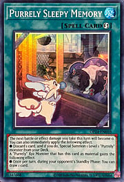Purrely Sleepy Memory · Super Rare 010