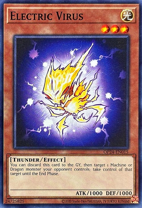 Electric Virus Card Front