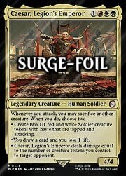 Caesar, Legion's Emperor · Surge Foil 529