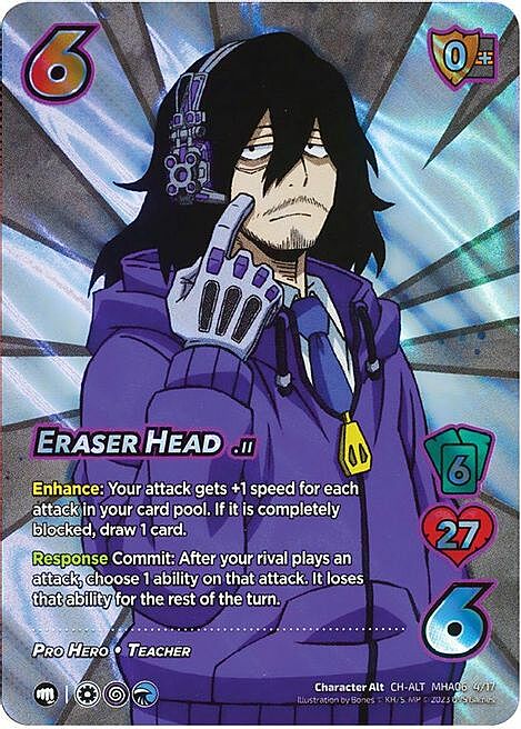 Eraser Head Card Front