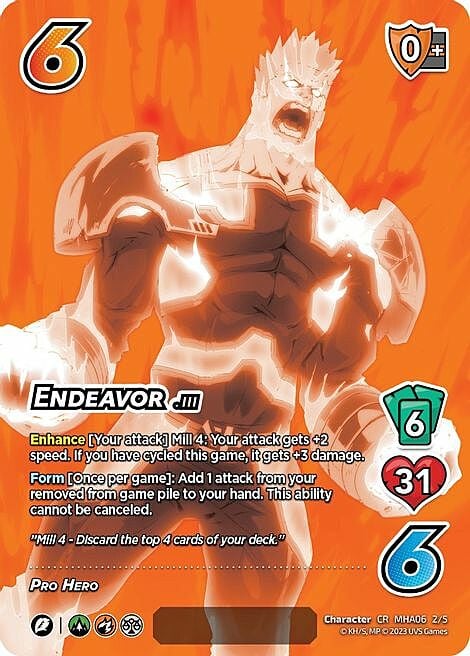 Endeavor Card Front