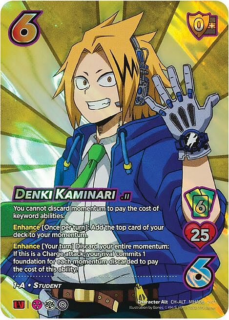 Denki Kaminari Card Front