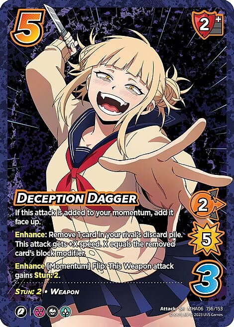 Deception Dagger Card Front