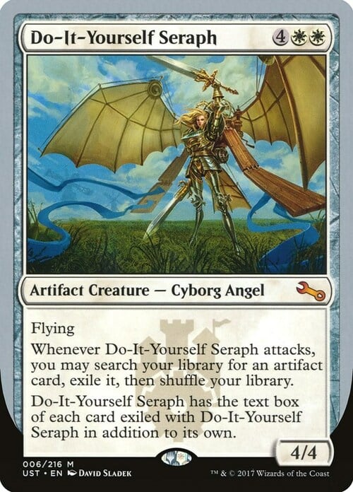 Do-It-Yourself Seraph Card Front