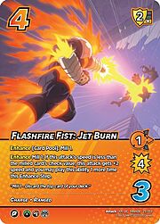 Flashfire Fist: Jet Burn