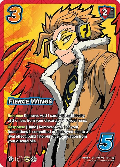 Fierce Wings Card Front