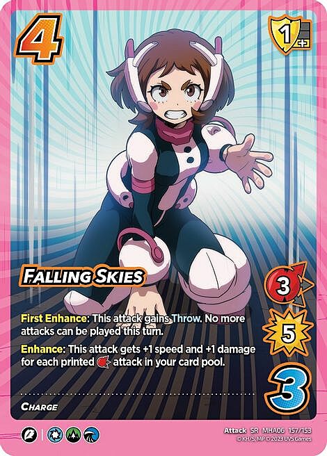 Falling Skies Card Front